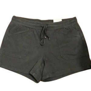 St. John’s Bay military green mid-rise shorts size s